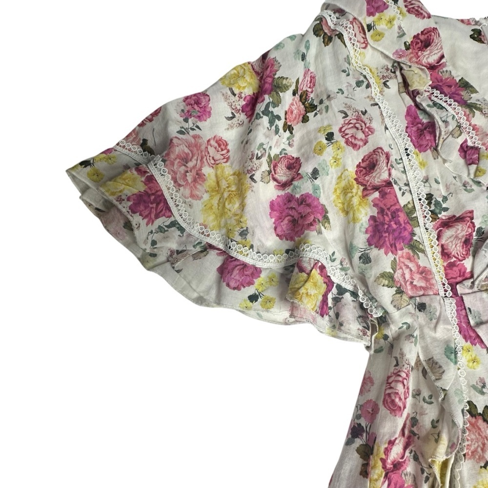 NWOT LA Maison Talulah Floral Tea time mini dress m - Picture 8 of 16